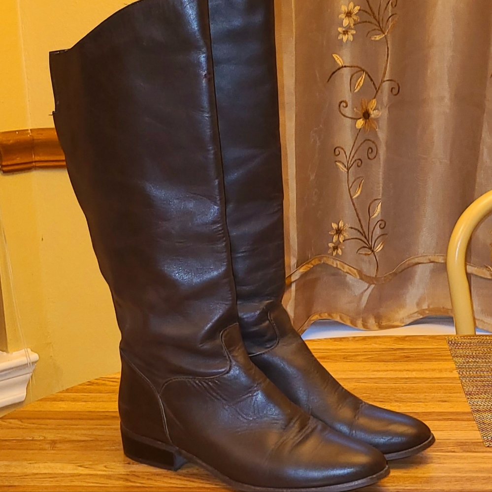 Naturalizer tall boot, Brown. Sz 7